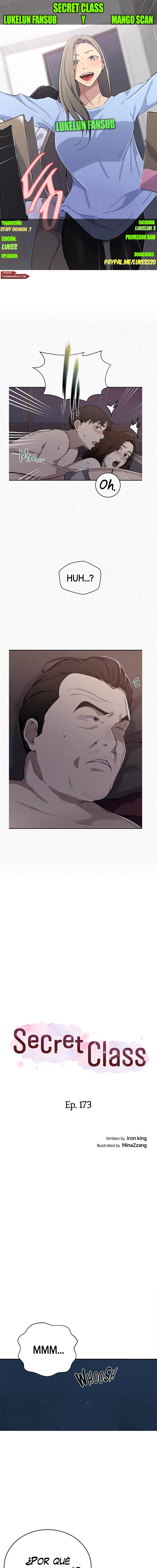 Clases Secretas Capítulo 173 - Página 1