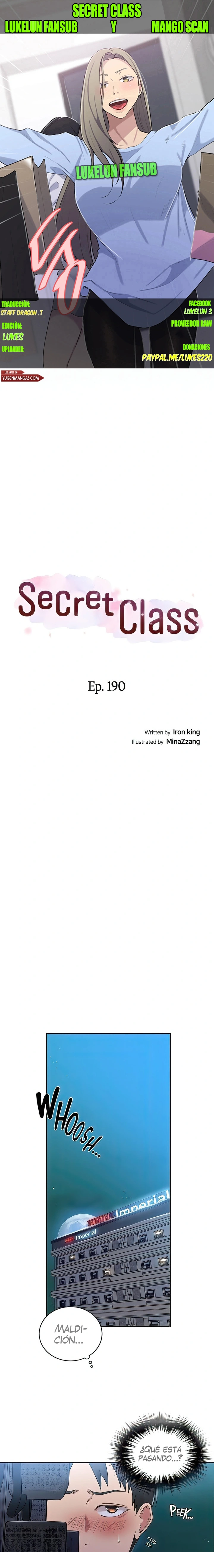 Clases Secretas Capítulo 190 - Página 1