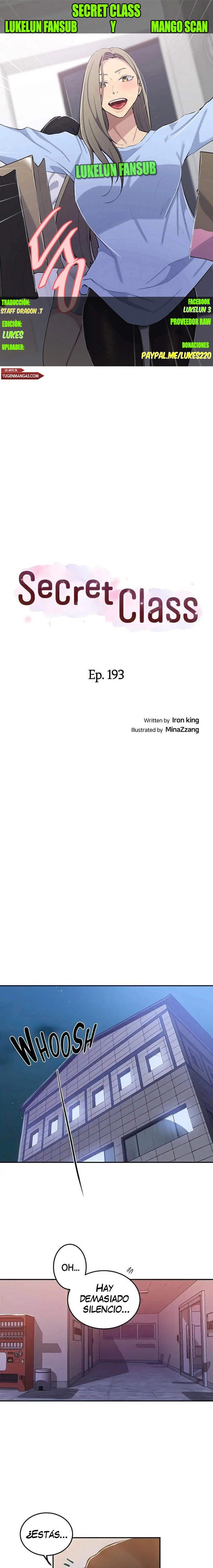 Clases Secretas Capítulo 193 - Página 1