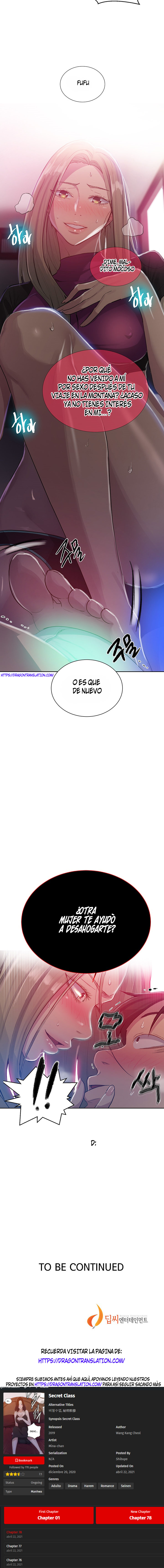 Clases Secretas Capítulo 78 - Página 8
