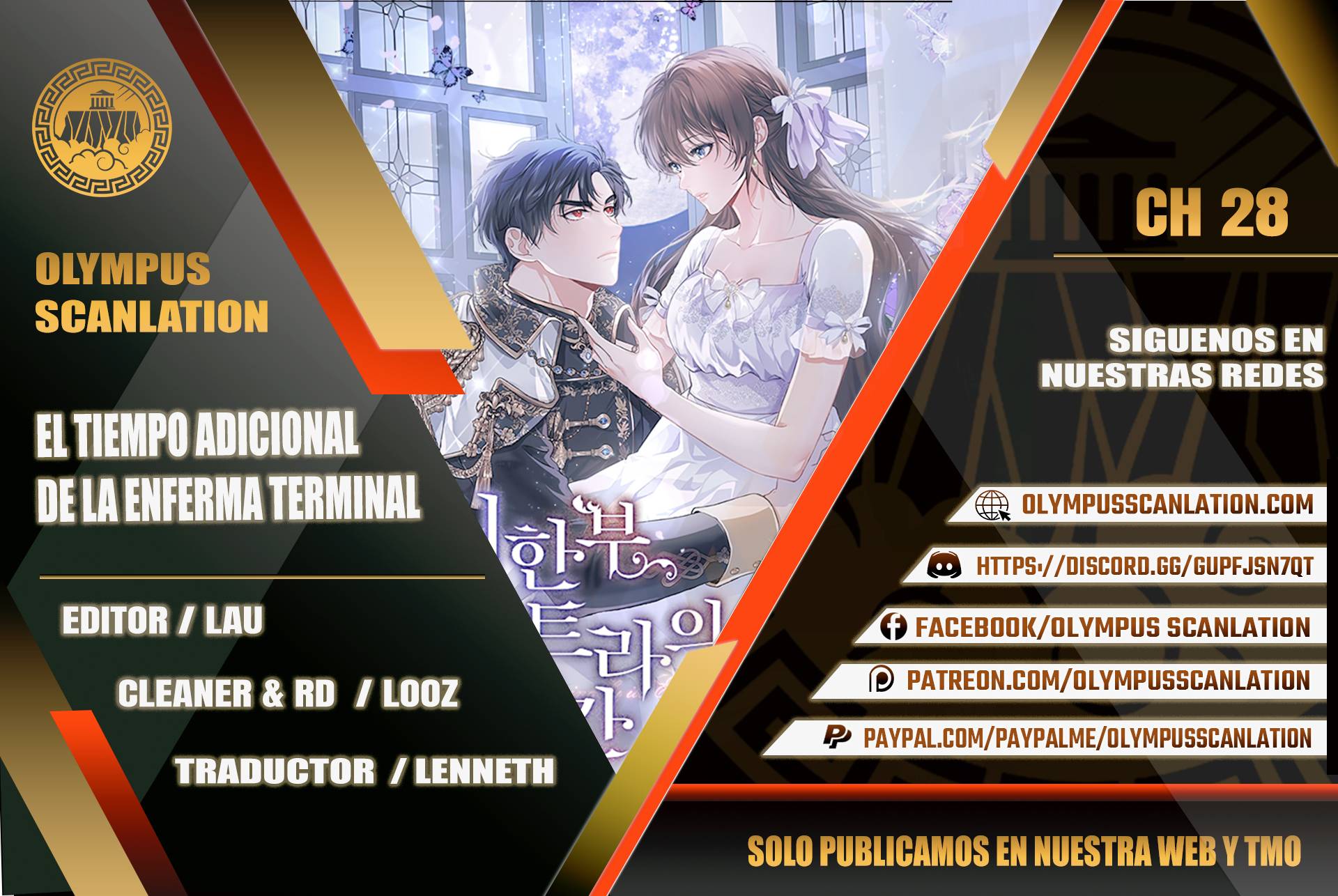 El tiempo adicional de la enferma terminal Capítulo 28 - Página 1