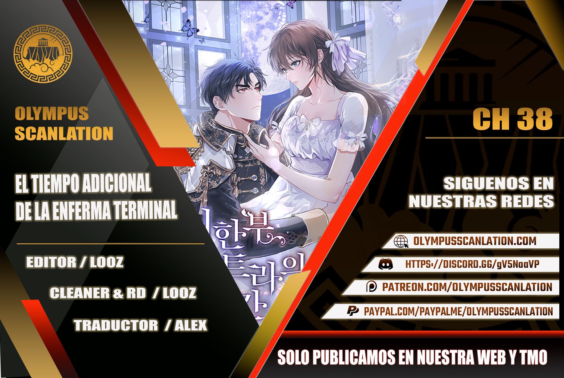 El tiempo adicional de la enferma terminal Capítulo 38 - Página 1