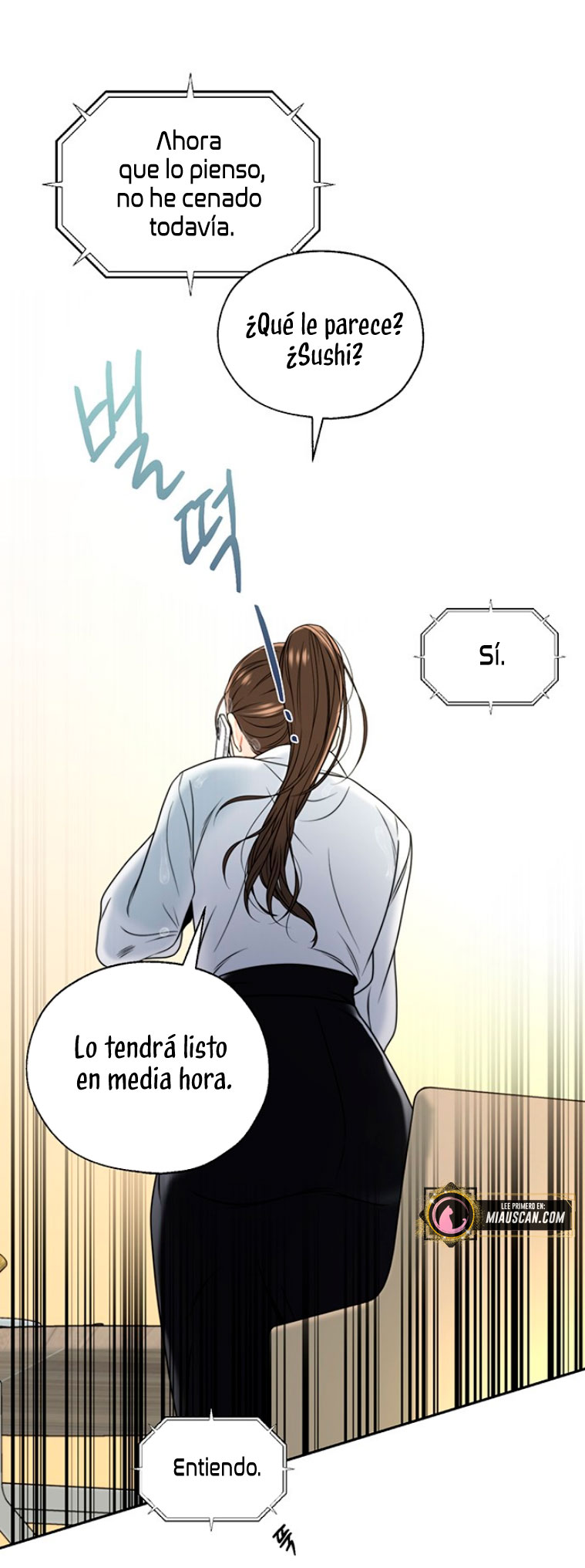 La decisión de la secretaria Capítulo 1 - Página 100