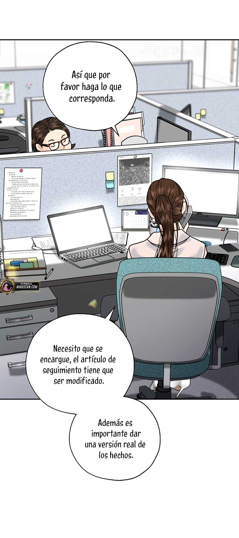 La decisión de la secretaria Capítulo 26 - Página 21