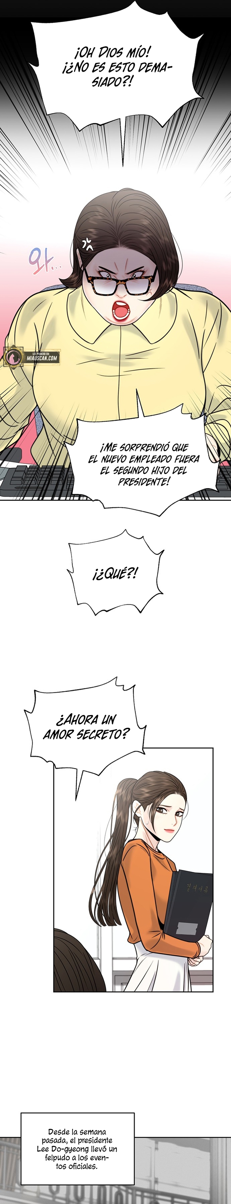 La decisión de la secretaria Capítulo 46 - Página 21