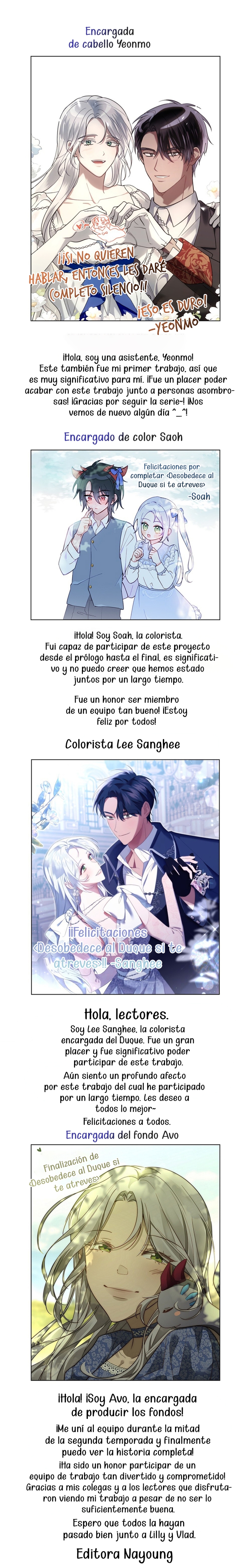 Desobedece al duque si te atreves Capítulo 96.5 - Página 10