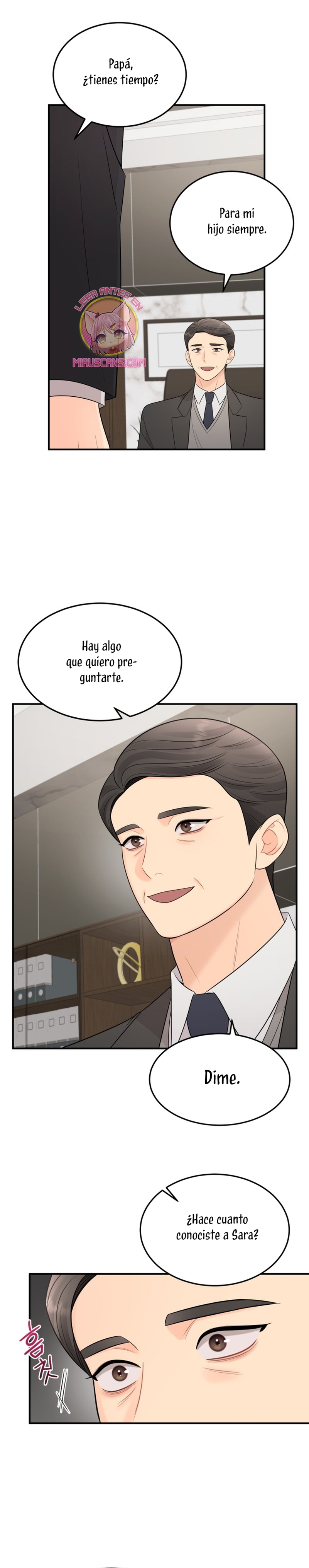 Mi jefe incómodo Capítulo 72 - Página 18