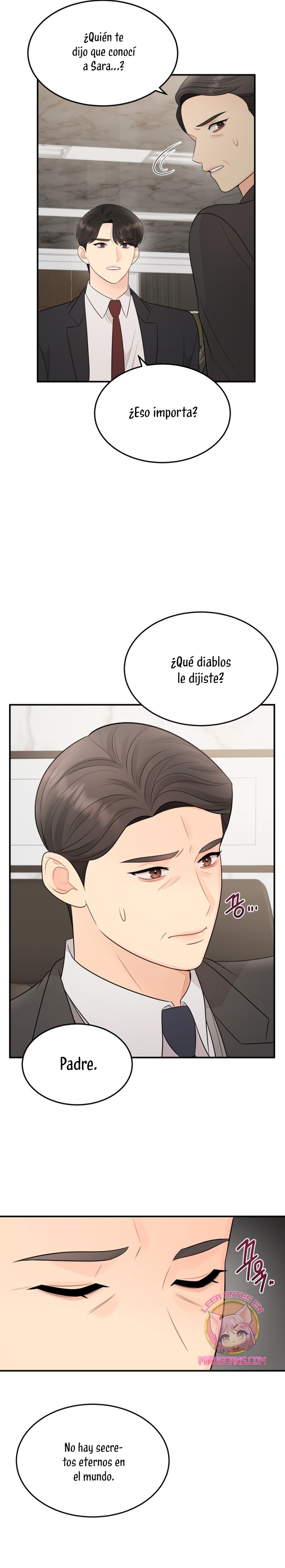 Mi jefe incómodo Capítulo 72 - Página 19