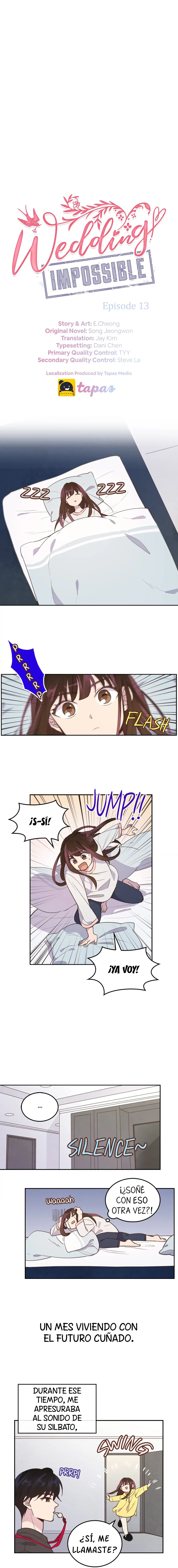 Boda imposible Capítulo 13 - Página 3