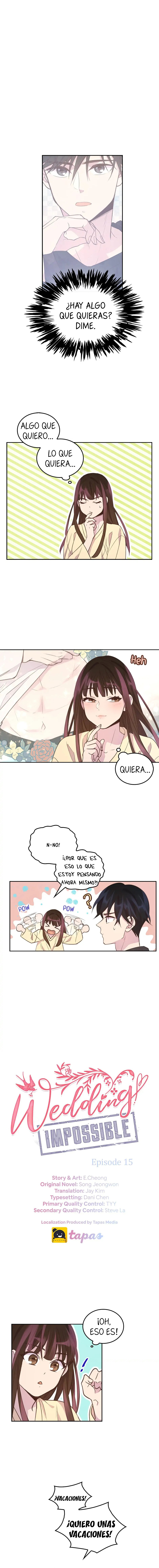 Boda imposible Capítulo 15 - Página 3