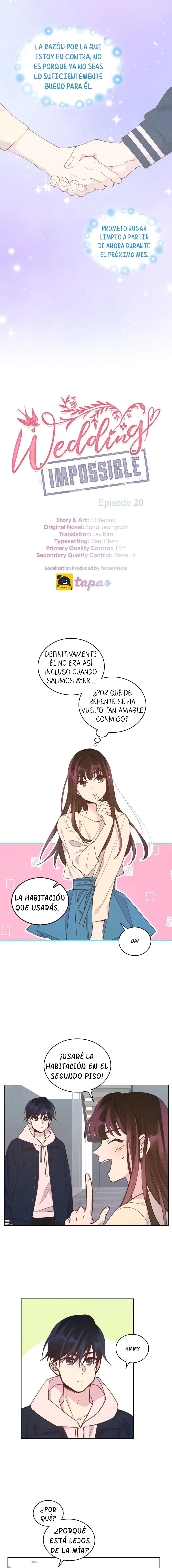 Boda imposible Capítulo 20 - Página 3