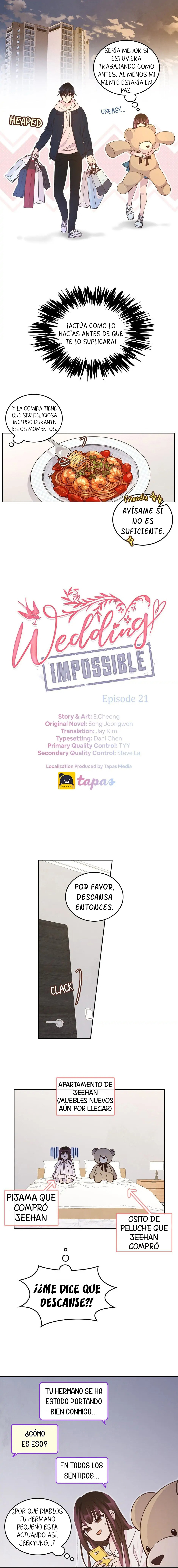 Boda imposible Capítulo 21 - Página 3