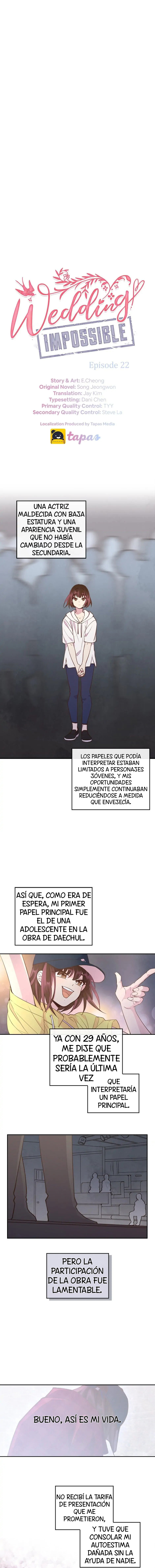 Boda imposible Capítulo 22 - Página 3