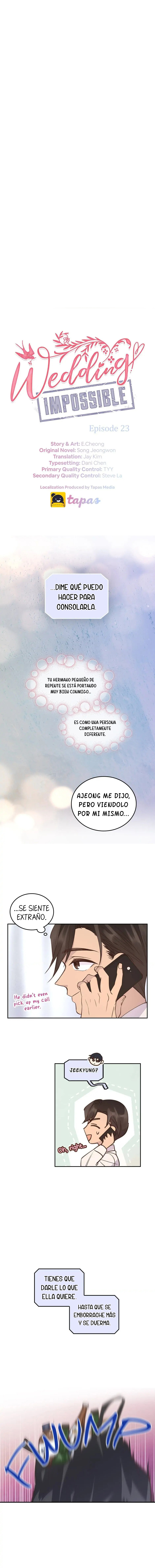 Boda imposible Capítulo 23 - Página 4