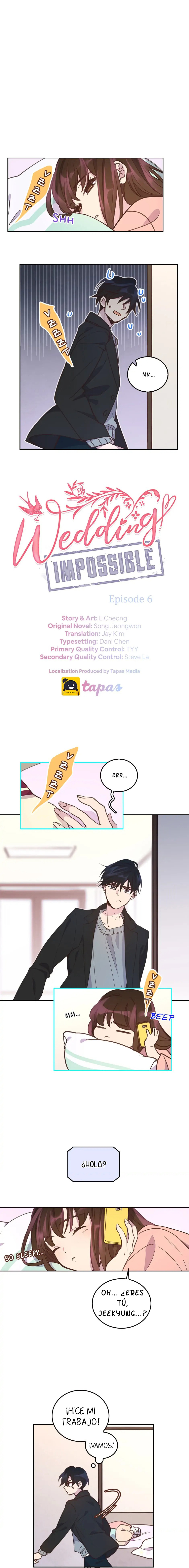 Boda imposible Capítulo 6 - Página 3