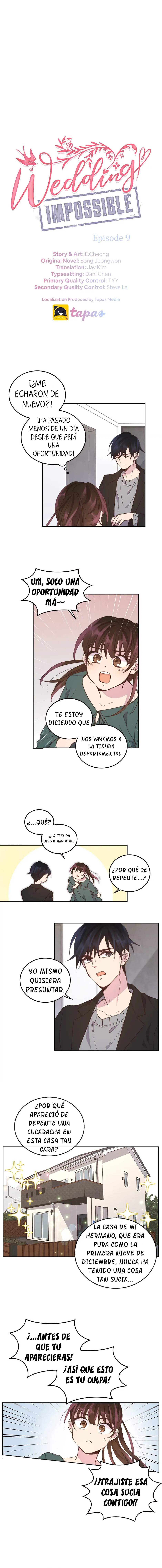 Boda imposible Capítulo 9 - Página 3