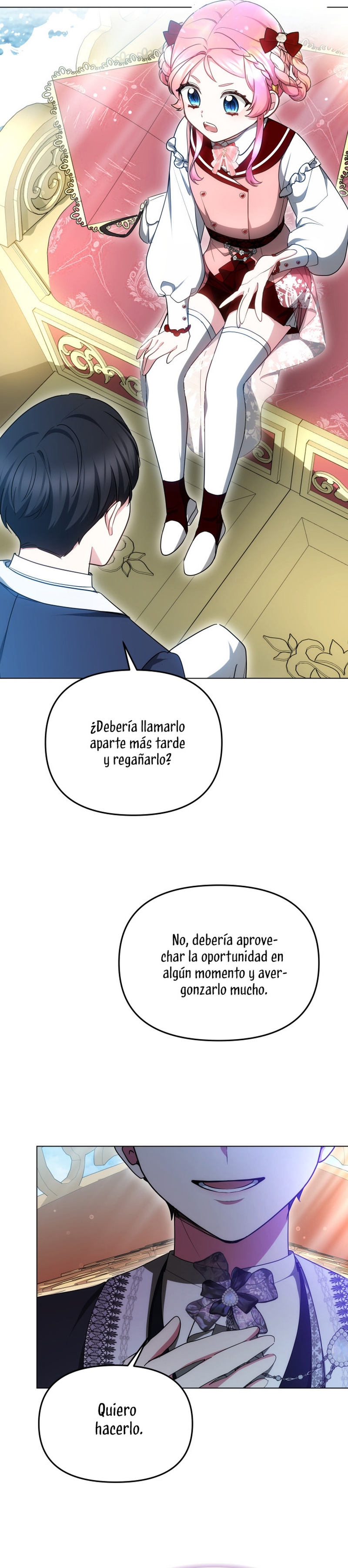 La bebé domesticará a los villanos Capítulo 43 - Página 4