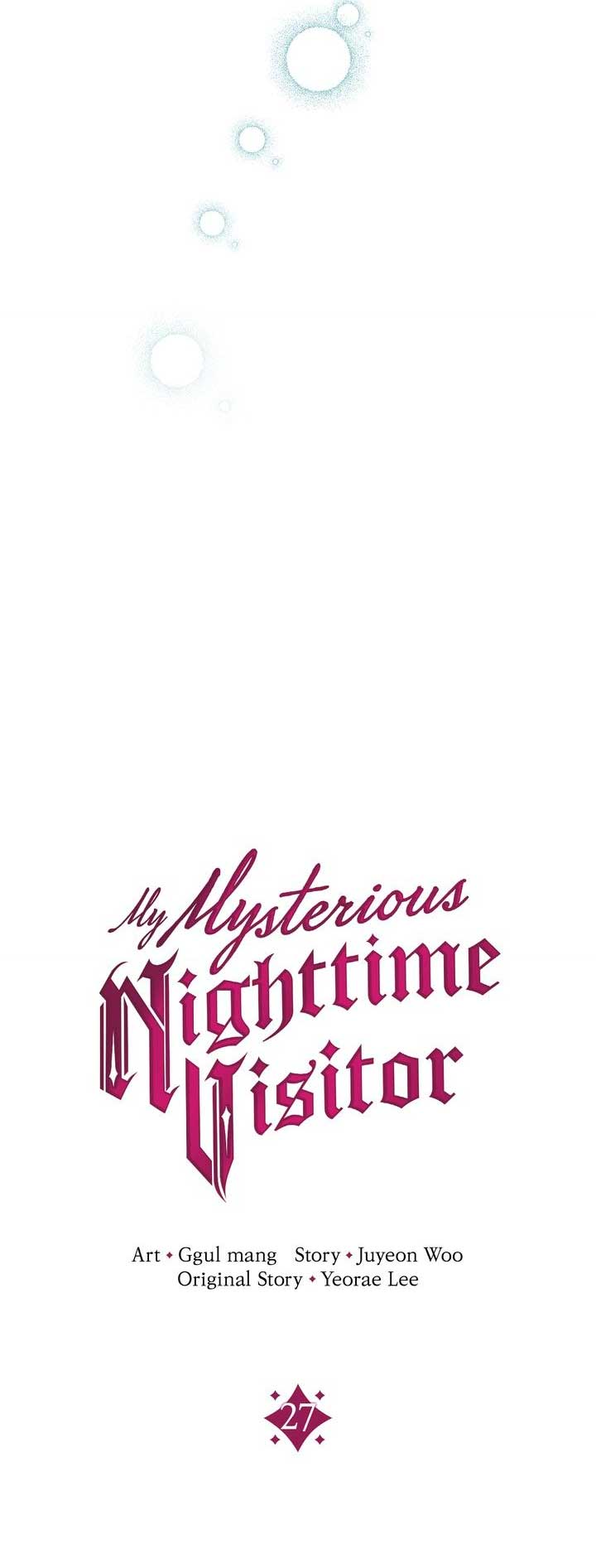 Mi misterioso visitante nocturno Capítulo 27 - Página 12