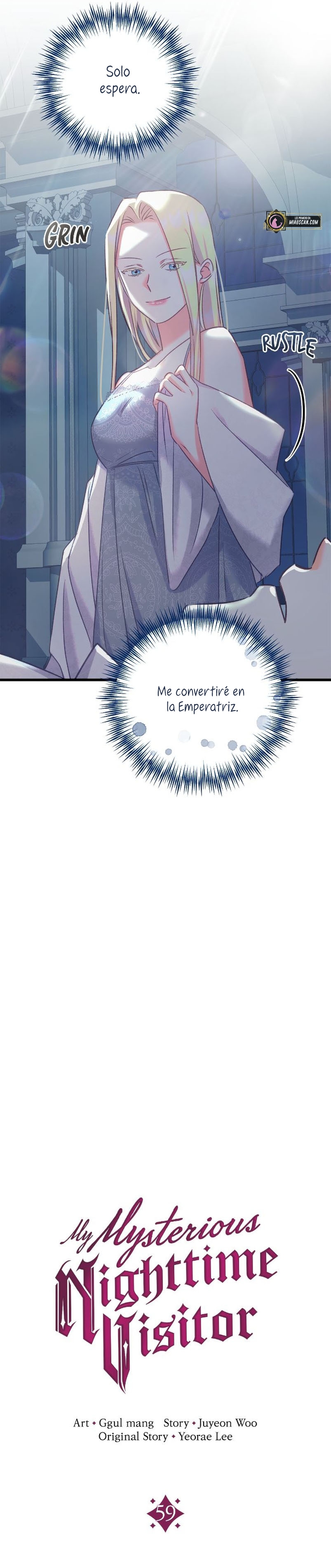Mi misterioso visitante nocturno Capítulo 59 - Página 9