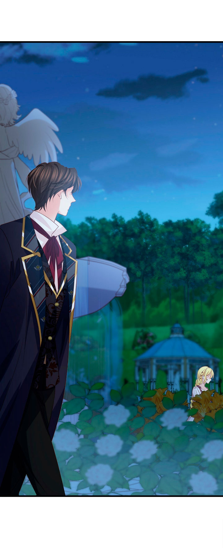 La noche de insomnio de la doncella Capítulo 8 - Página 114