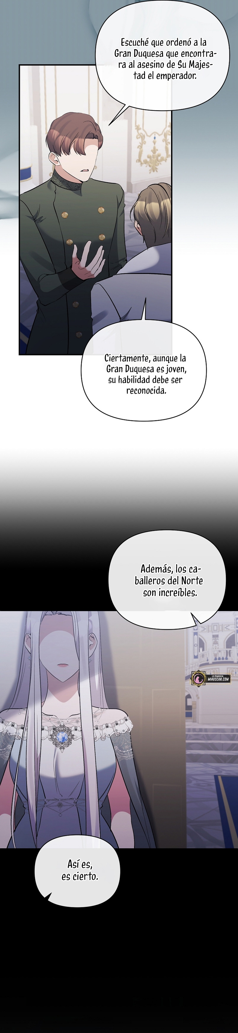 La gran duquesa del norte era una villana en secreto Capítulo 83 - Página 34