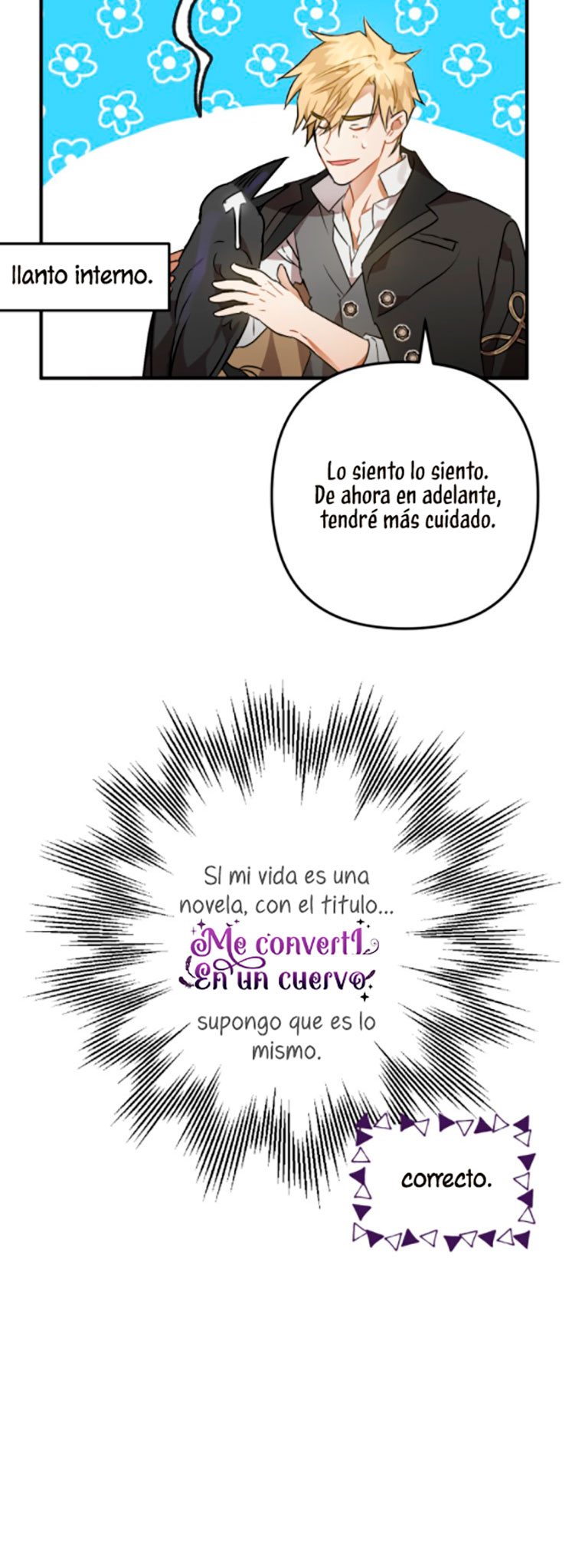 Me convertí en un cuervo Capítulo 4 - Página 44