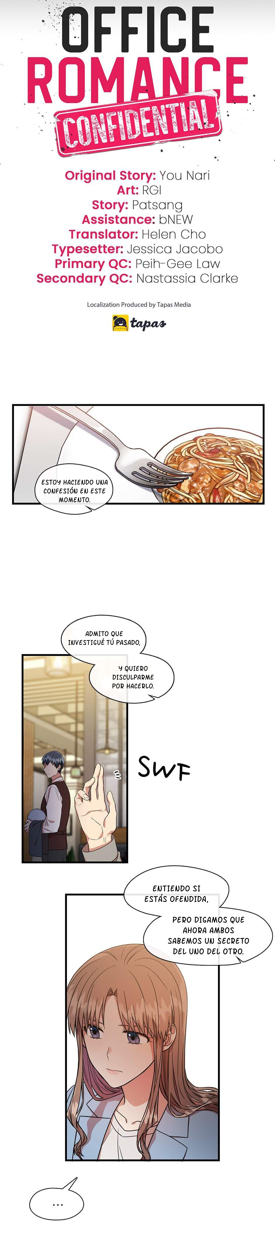 Romance de oficina confidencial Capítulo 14 - Página 6