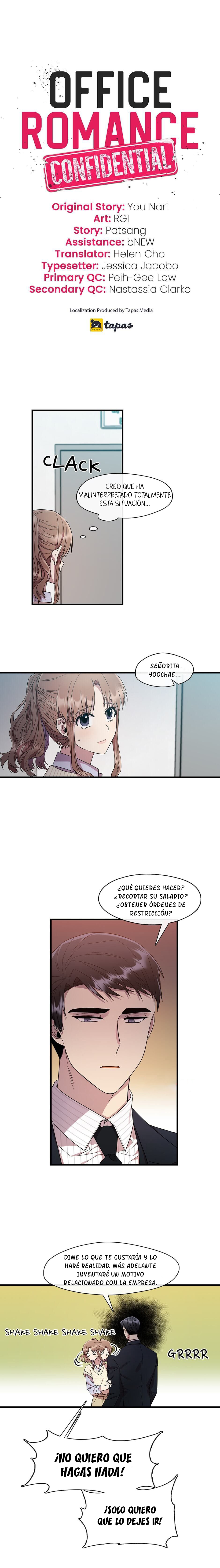 Romance de oficina confidencial Capítulo 33 - Página 3