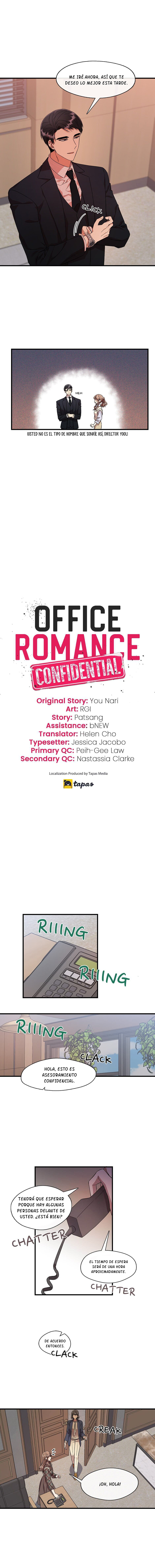 Romance de oficina confidencial Capítulo 34 - Página 3