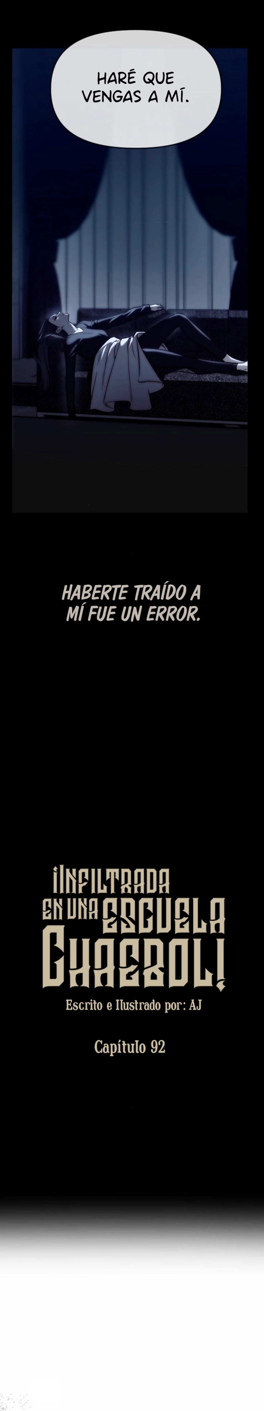 Infiltrada en una Escuela Secundaria Chaebol Capítulo 92 - Página 3