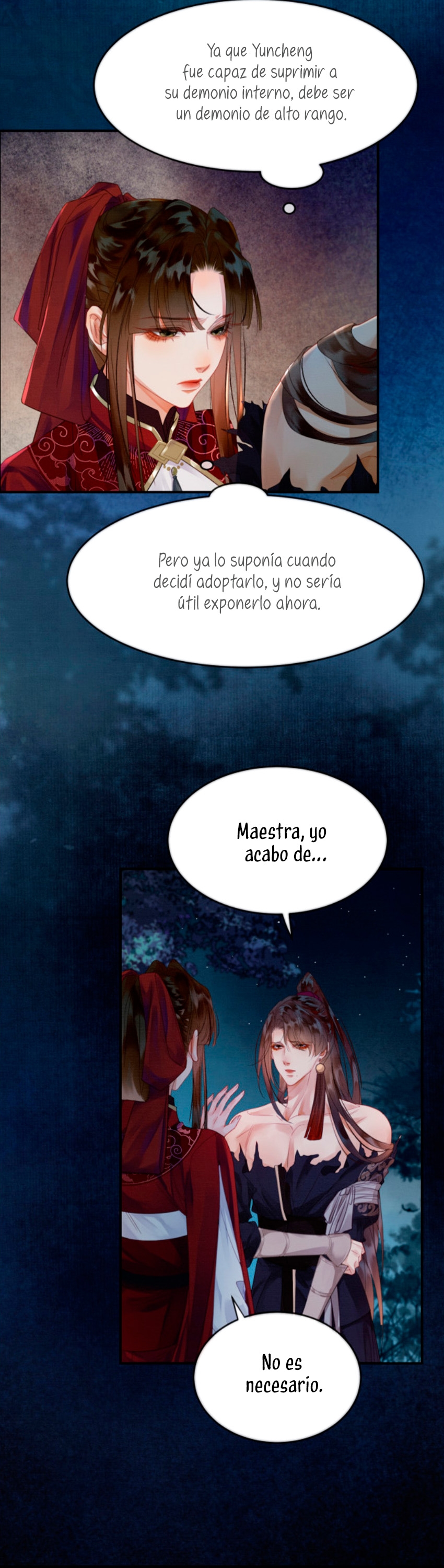 ¿Quién crio mal a mi discípulo y lo convirtió en un villano? Capítulo 20 - Página 22