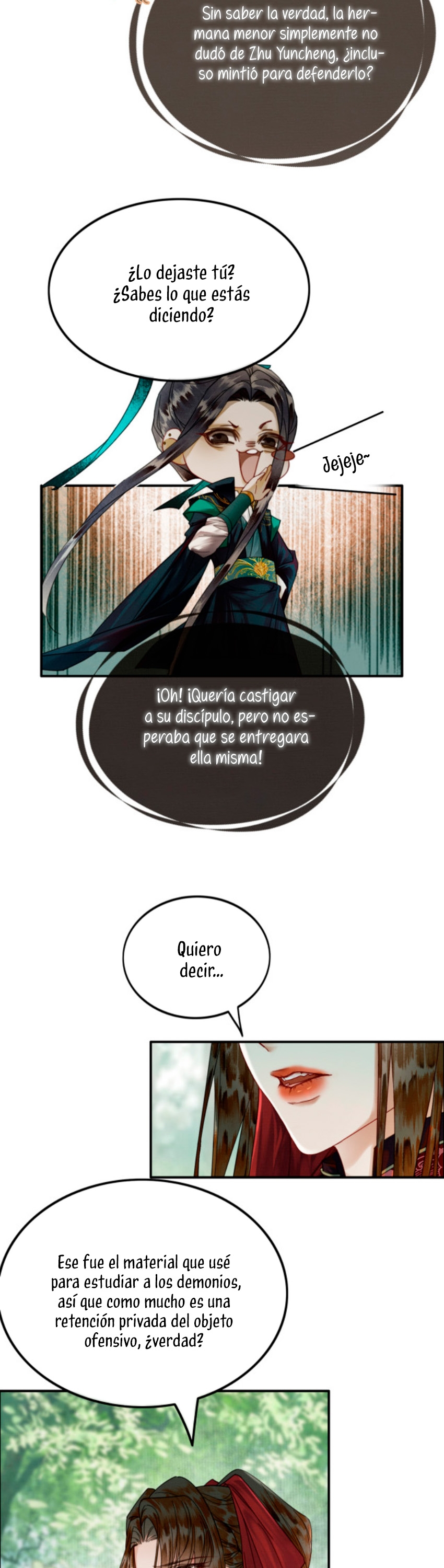 ¿Quién crio mal a mi discípulo y lo convirtió en un villano? Capítulo 21 - Página 10