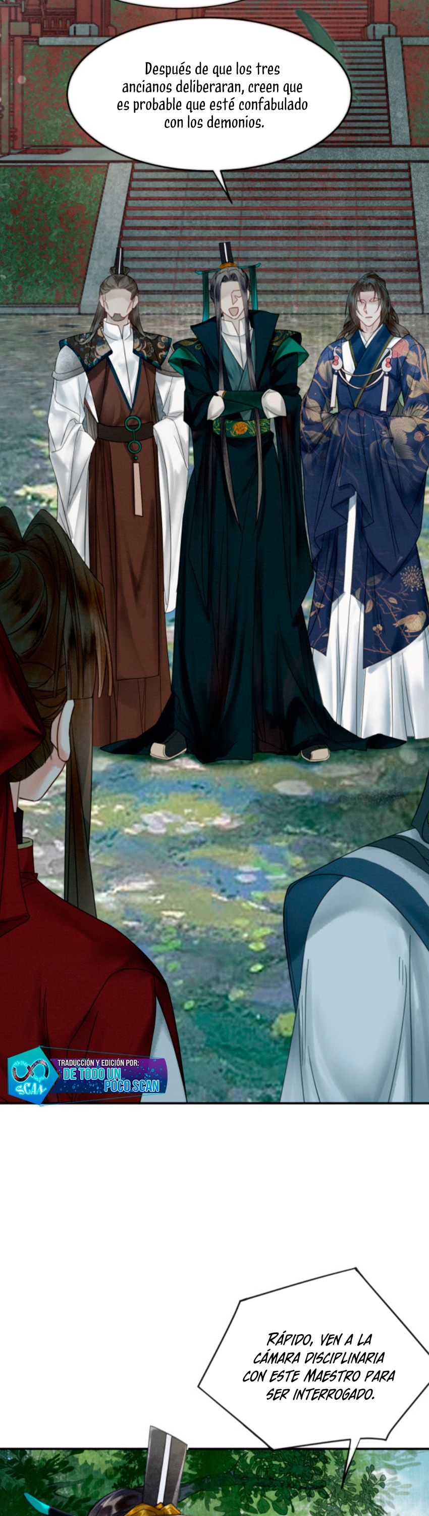 ¿Quién crio mal a mi discípulo y lo convirtió en un villano? Capítulo 21 - Página 4