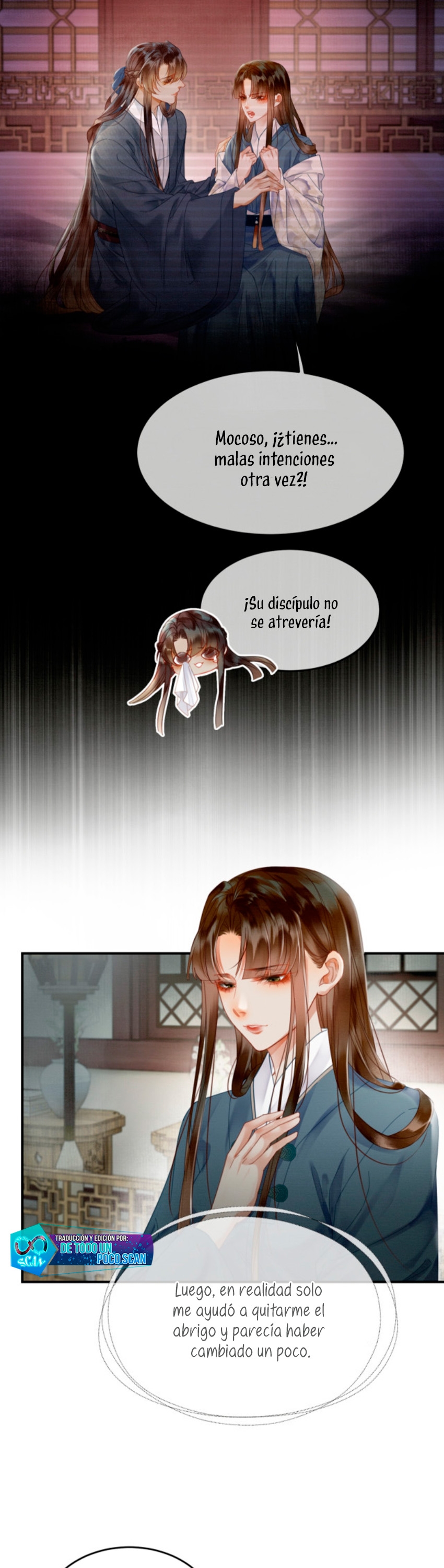 ¿Quién crio mal a mi discípulo y lo convirtió en un villano? Capítulo 25 - Página 3