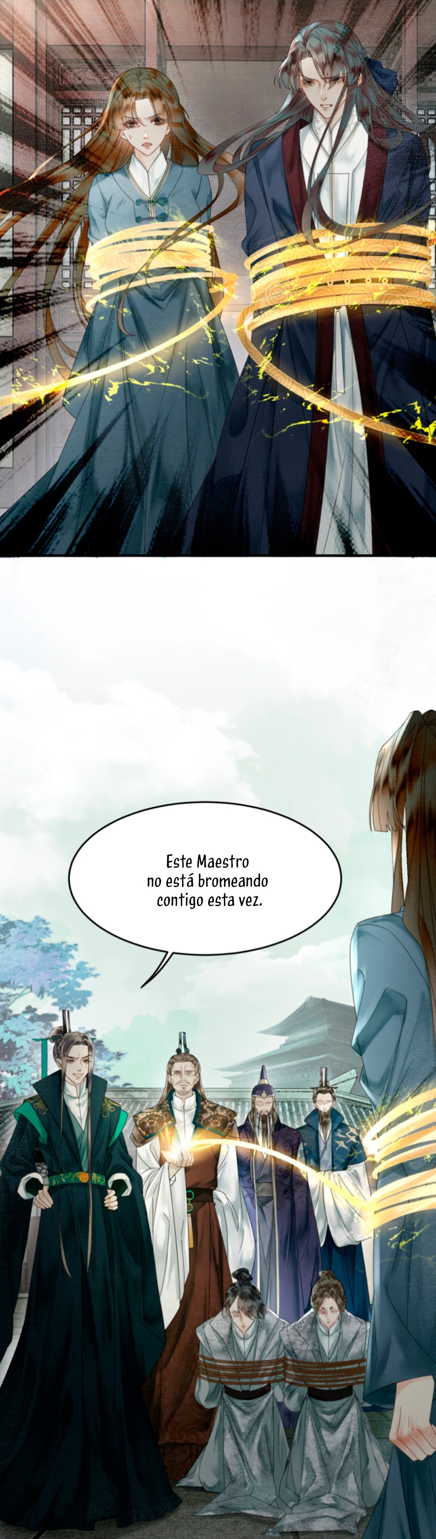¿Quién crio mal a mi discípulo y lo convirtió en un villano? Capítulo 25 - Página 8