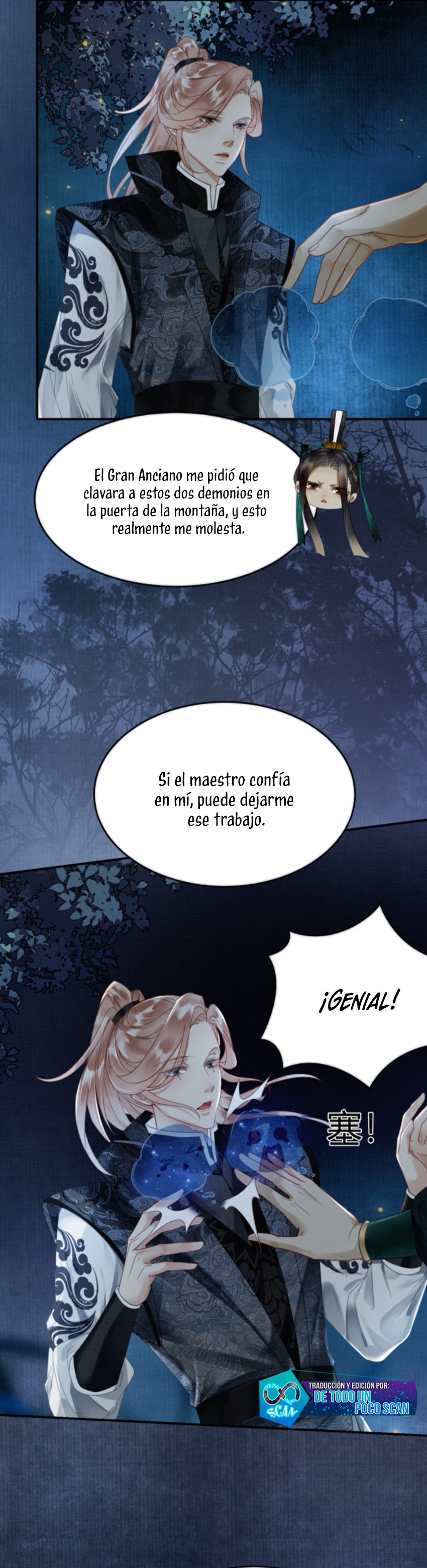 ¿Quién crio mal a mi discípulo y lo convirtió en un villano? Capítulo 26 - Página 4