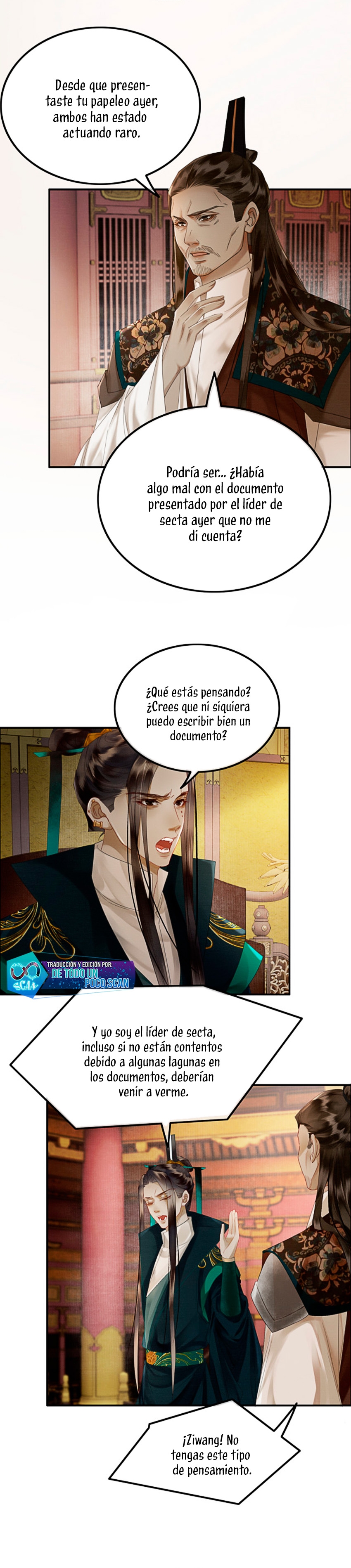 ¿Quién crio mal a mi discípulo y lo convirtió en un villano? Capítulo 28 - Página 14