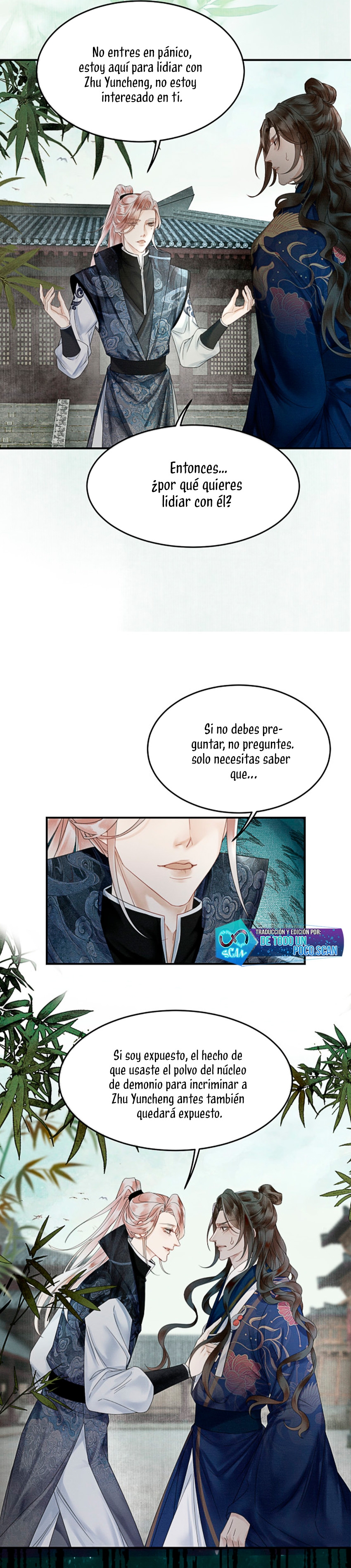 ¿Quién crio mal a mi discípulo y lo convirtió en un villano? Capítulo 28 - Página 3