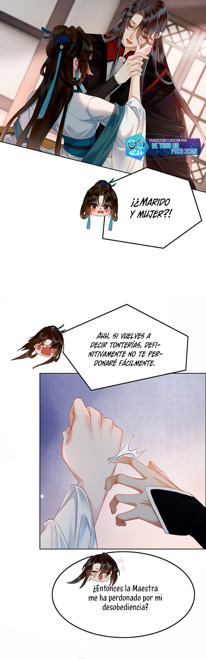 ¿Quién crio mal a mi discípulo y lo convirtió en un villano? Capítulo 32 - Página 11