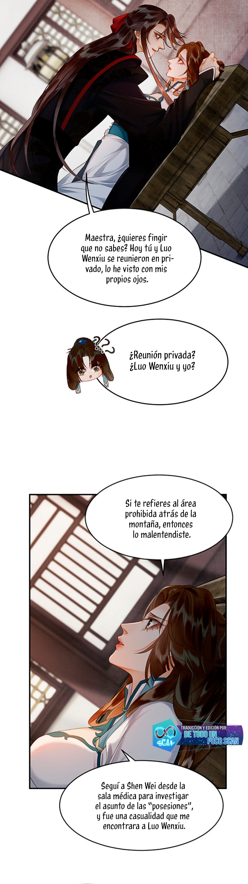 ¿Quién crio mal a mi discípulo y lo convirtió en un villano? Capítulo 32 - Página 7