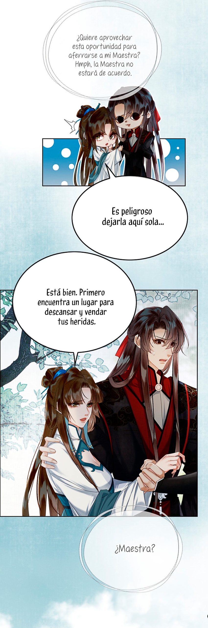 ¿Quién crio mal a mi discípulo y lo convirtió en un villano? Capítulo 33 - Página 12