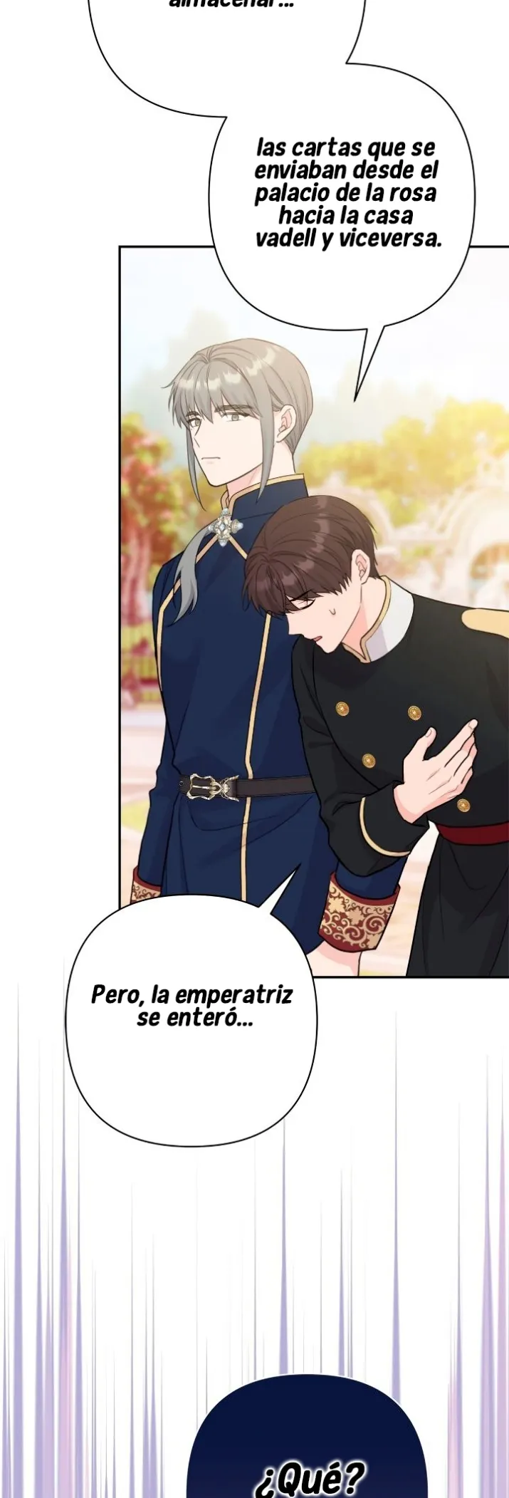 La emperatriz quiere evitar al emperador Capítulo 10 - Página 27