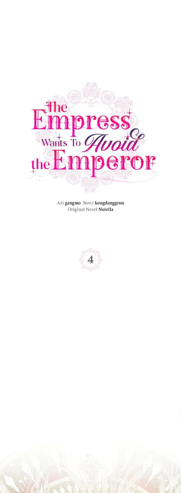 La emperatriz quiere evitar al emperador Capítulo 4 - Página 4
