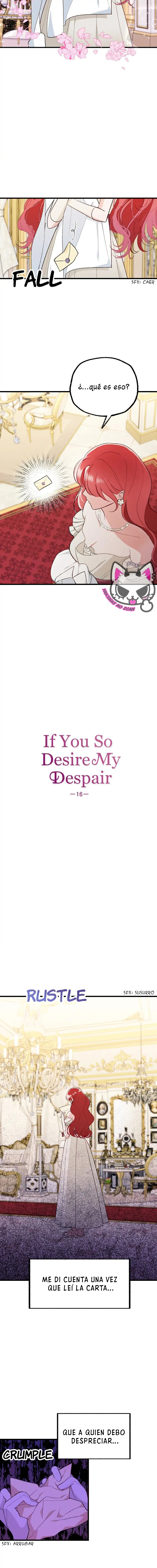 A ti que deseas mi desesperación Capítulo 16 - Página 3