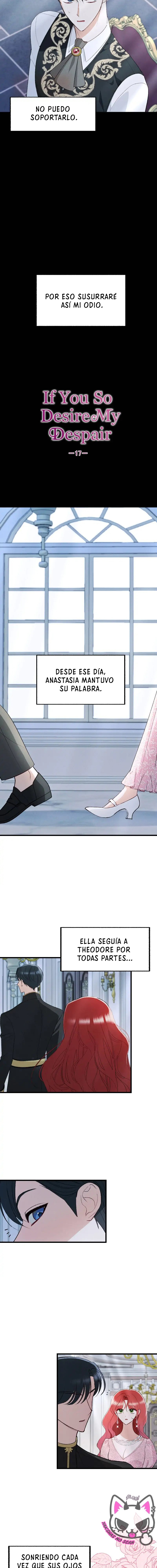 A ti que deseas mi desesperación Capítulo 17 - Página 5