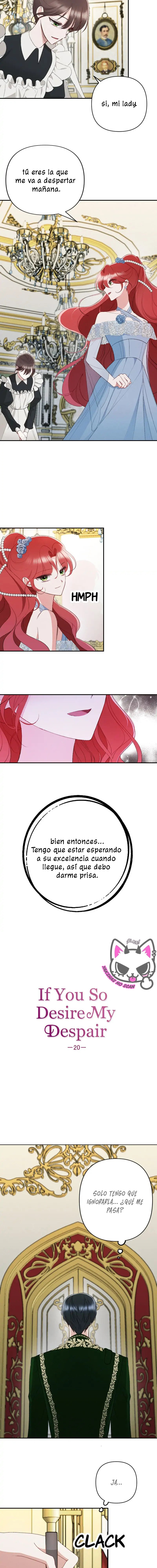 A ti que deseas mi desesperación Capítulo 20 - Página 4