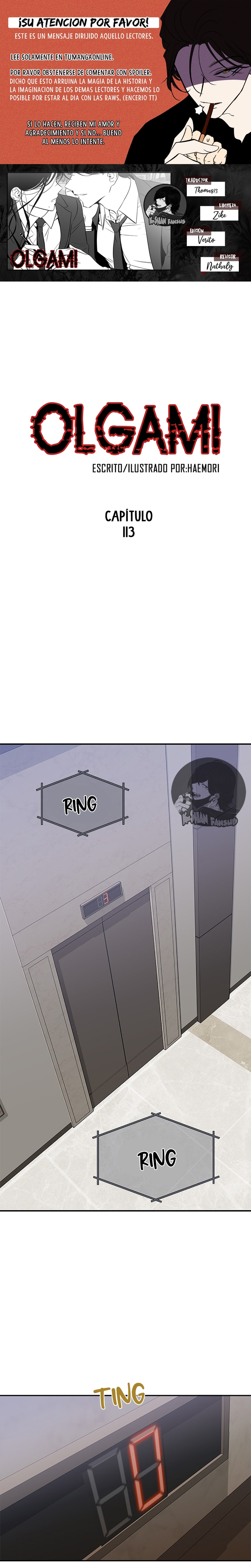 Olgami Capítulo 113 - Página 1