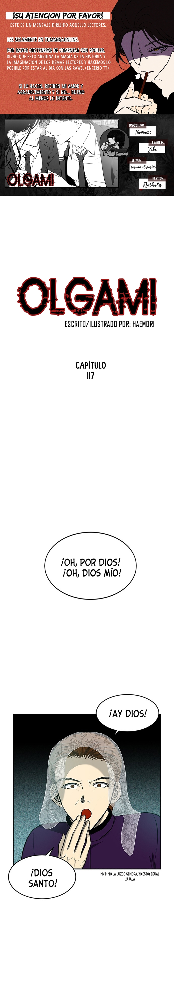 Olgami Capítulo 117 - Página 1