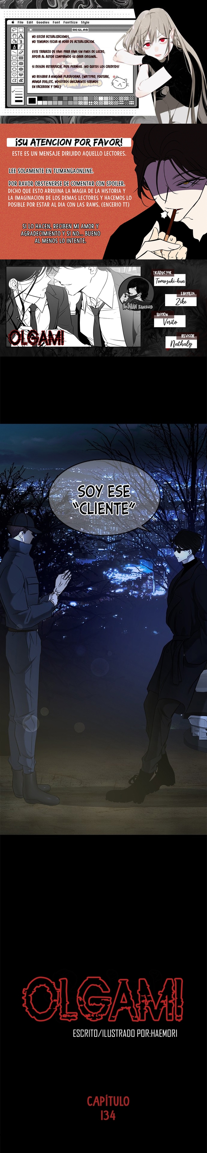 Olgami Capítulo 134 - Página 1