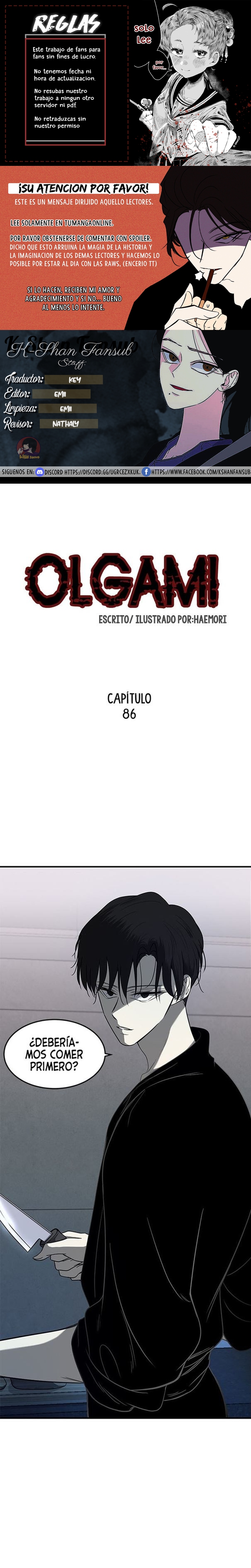 Olgami Capítulo 86 - Página 1